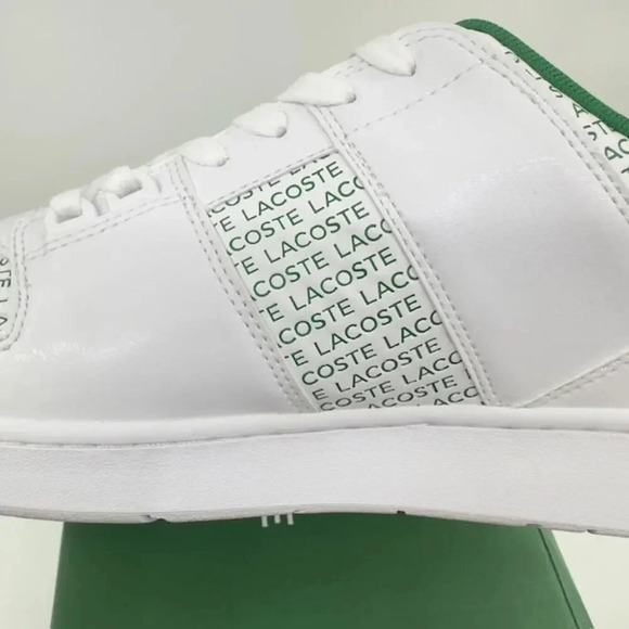 NEW Lacoste Thrill 120 2 US SMA Leather Sneakers 7-39SMA0050042 White Mens 13 - Picture 8 of 9